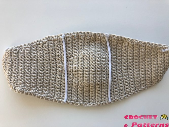 Crochet pattern face mask en